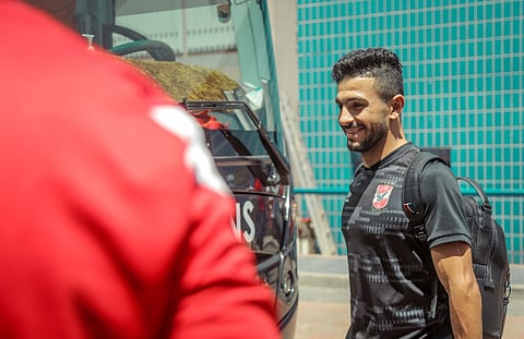 أيمن أشرف لاعب الأهلي