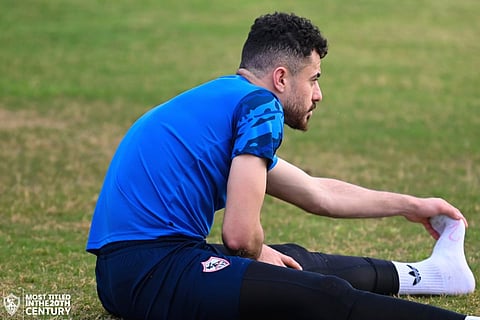 تأكد غياب محمود الونش عن مباراة الإياب أمام فلامبو بسبب الإصابة