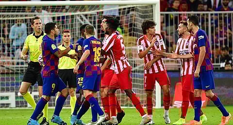 برشلونة وأتلتيكو مدريد