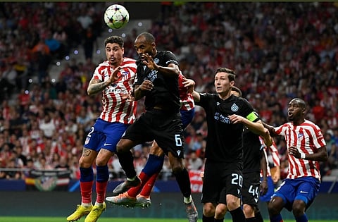 أتلتيكو مدريد ضد كلوب بروج.. تأزم موقف الأتليتي وبطل بلجيكا إلى ثمن نهائي الأبطال