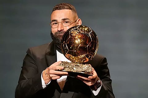 بنزيما مهاجم نادي ريال مدريد