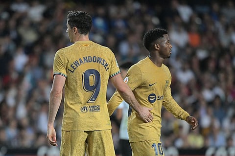 التشكيل المتوقع لمباراة برشلونة ضد ألميريا في الدوري الإسباني