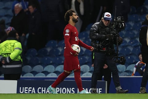 محمد صلاح يسجل أسرع هاتريك في تاريخ دوري أبطال أوروبا