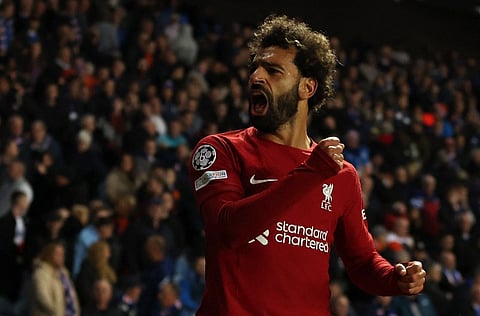 محمد صلاح يتفوق تاريخيًا على توريس وسواريز مجتمعين في ليفربول
