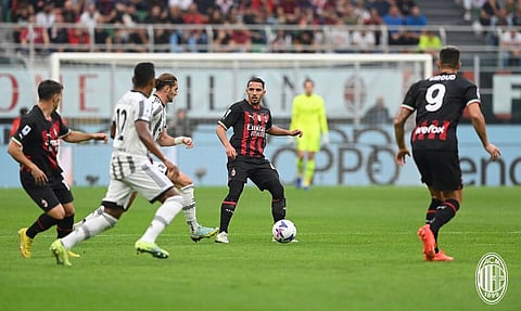 ميلان ضد يوفنتوس الإيطالي