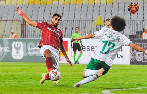 المصري يسقط بثلاثية أمام سيراميكا كليوباترا في الدوري المصري