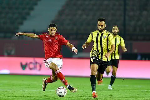 الأهلي ضد المقاولون العرب
