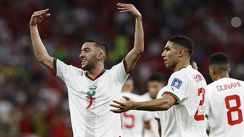 تردد قناة بي إن سبورت الناقلة لمباراة المغرب وفرنسا في كأس العالم
