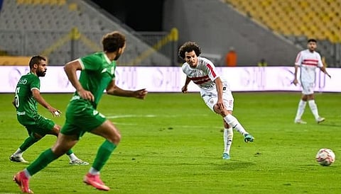 الزمالك ضد المصري