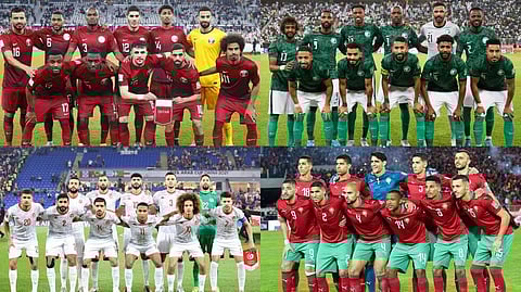 المنتخبات العربية