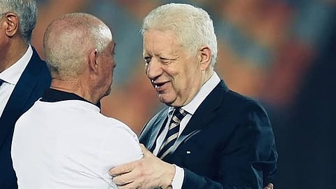 مرتضى منصور رئيس نادي الزمالك