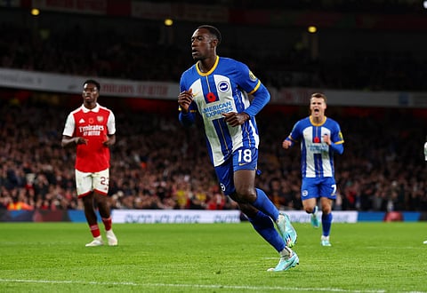 أرسنال يسقط أمام برايتون ويودع كأس رابطة المحترفين الإنجليزية