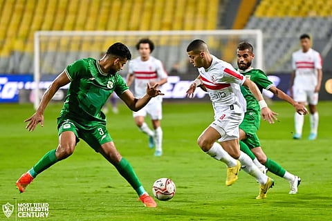الزمالك ضد المصري