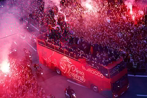 بعثة منتخب المغرب