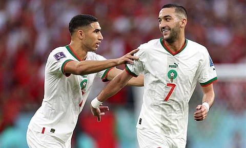 حكيم زياش - أشرف حكيمي