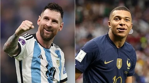 كيليان مبابي وليونيل ميسي