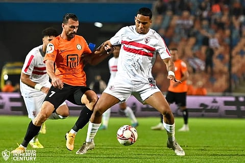 الزمالك ضد البنك الأهلي