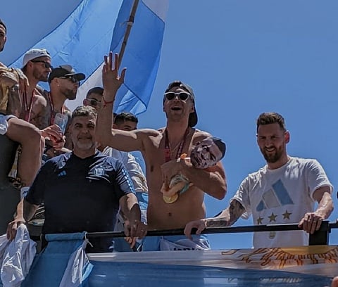 احتفالات الأرجنتين