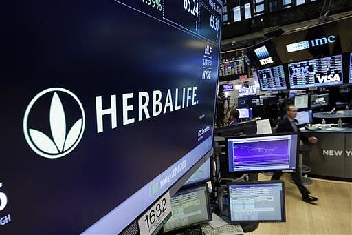 That's a 17.6 percent increase from the previous year, and overtakes the United States, which has been Herbalife's largest market since its launch in 1980. (File Photo | AP)