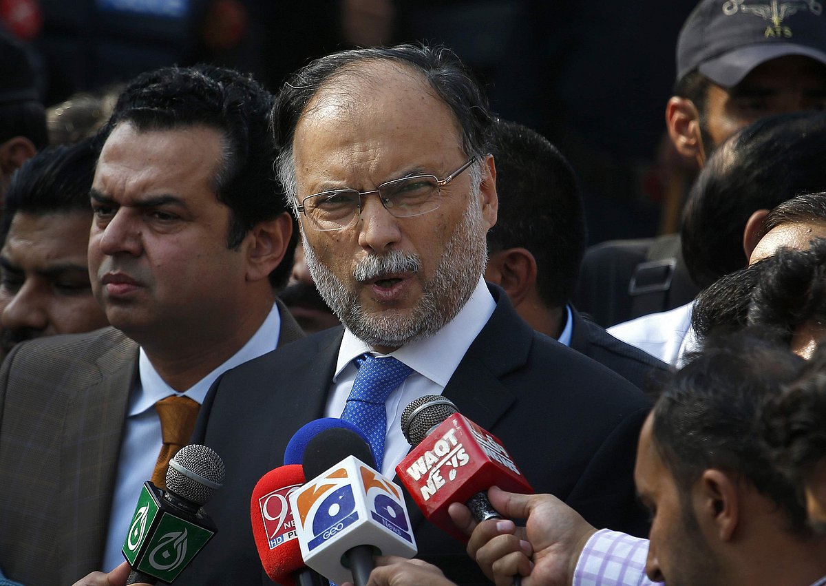 PTI’s protest plans during SCO summit ‘political terrorism’: Pakistan Minister Ahsan Iqbal