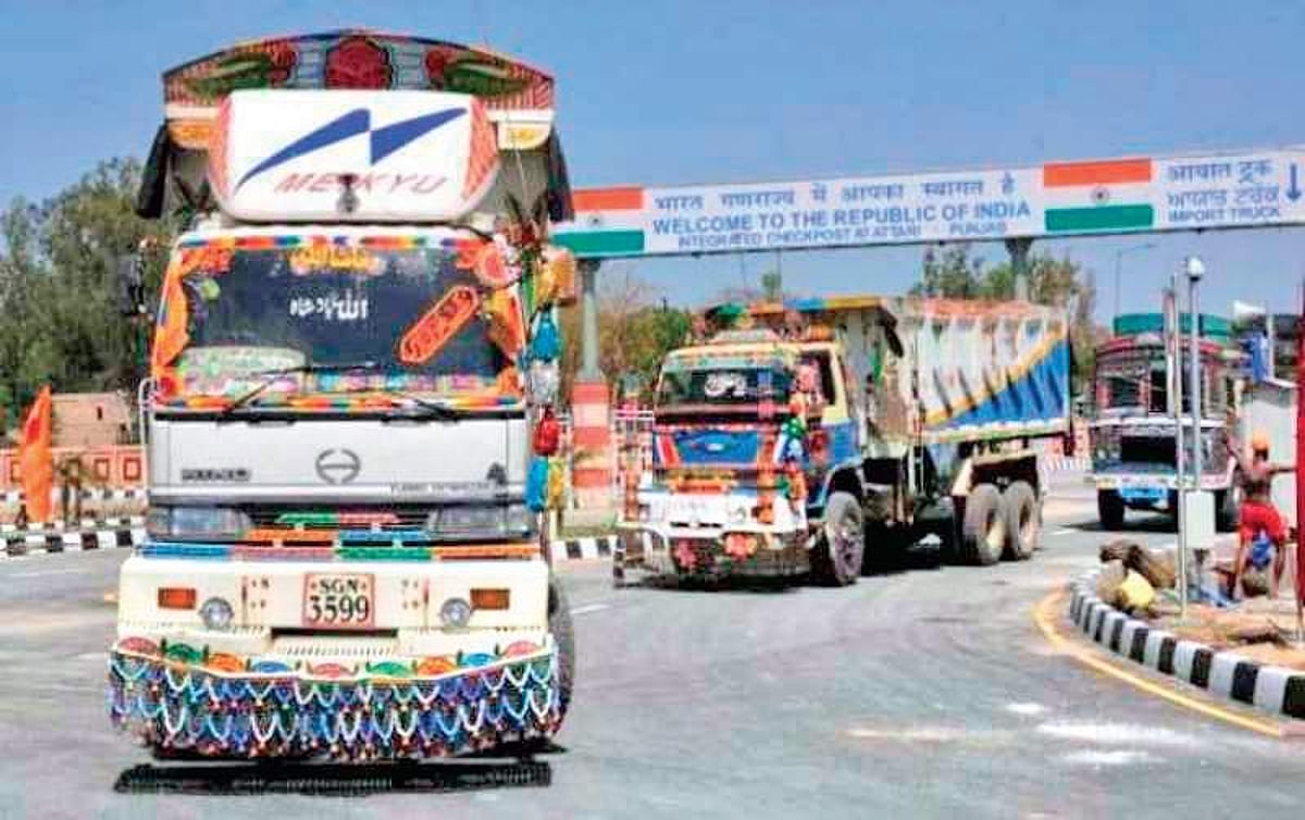 India Allows Afghan Trucks Carrying Dry Fruits Through Attari Border