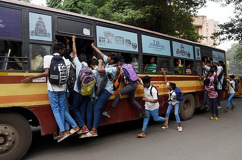 Students hanging on for dear life on MTC buses: Who is at fault?