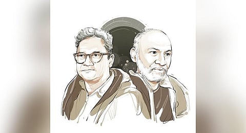 Gabbar Singh Negi and Wakeel Hassan. ( Sourav Roy)