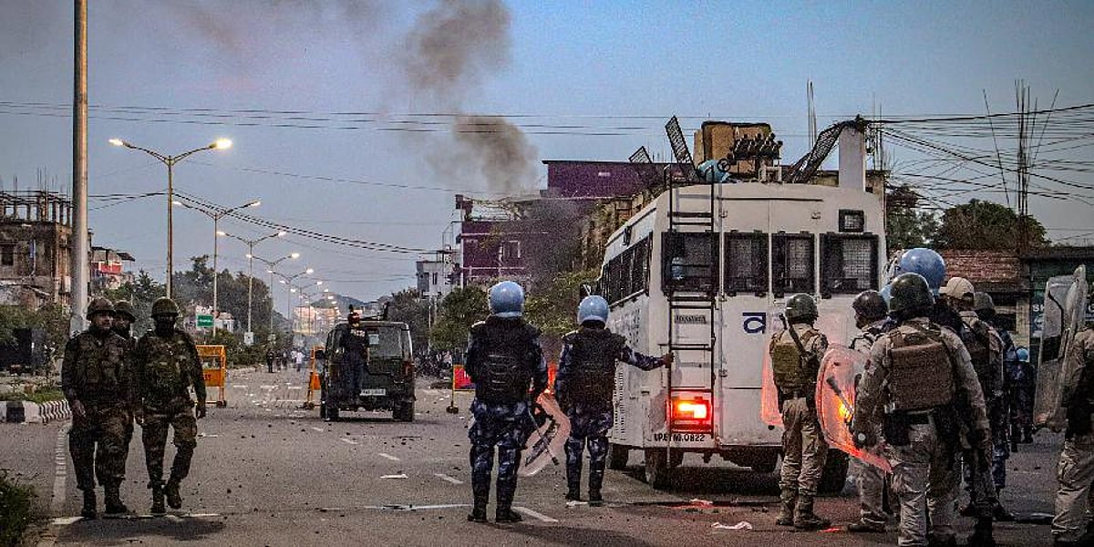 Shutdown affects life as Manipur mourns those killed in ethnic violence on two years of conflict Shutdown affects life as Manipur mourns those killed in ethnic violence on two years of conflict
