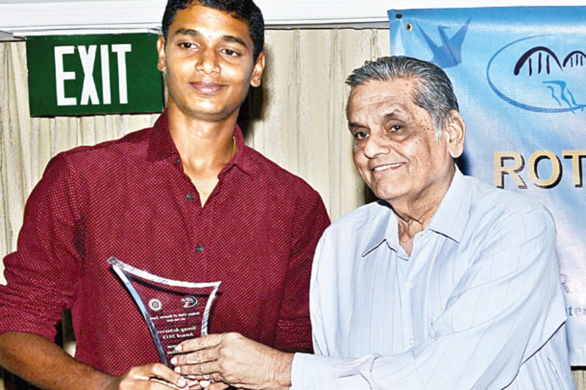 Ramkumar bags Rotary’s Young Achiever award
