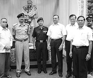 Manekshaw statue at Nagarjuna Fertilizers