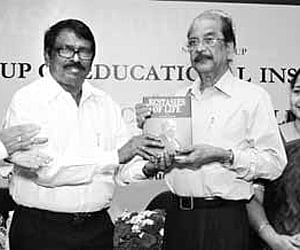 G P C Nayar’s biography released