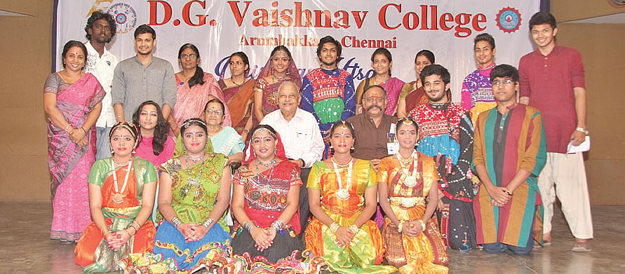 DG Vaishnav Celebrates Golden Jubilee with Dance and Music