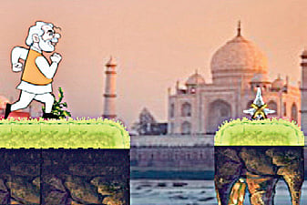 Modi Knocks Out Oppn on Android Platform
