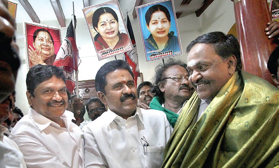 Rangasamy Revives Alliance With Jaya