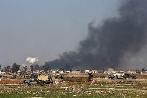 Iraq forces announce gains in west Mosul