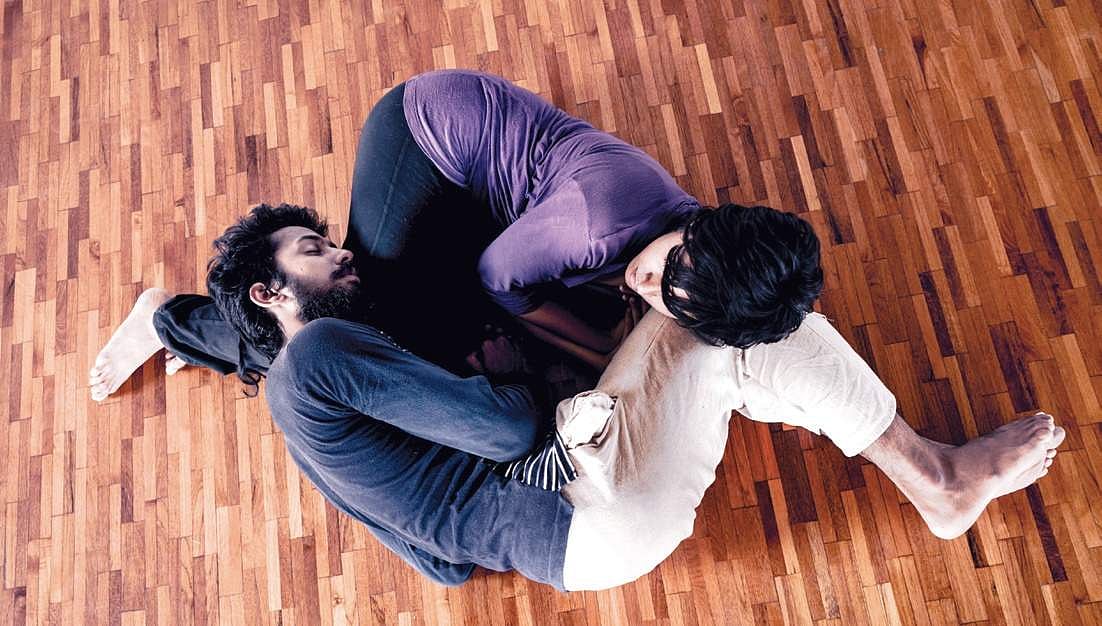 Intimacy explored through touch, art