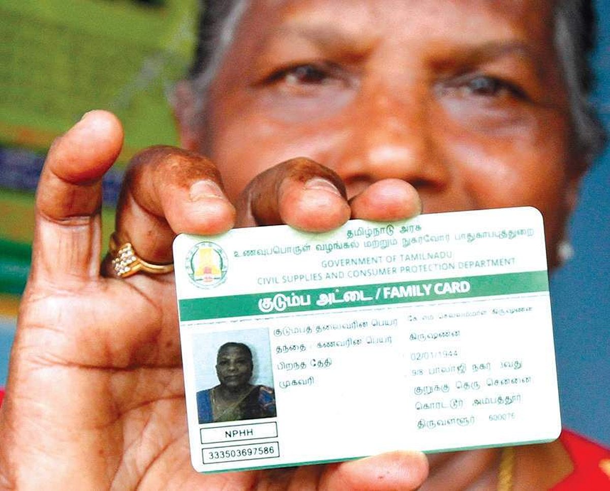 Smart cards for all ration card holders in Tamil Nadu before March 1