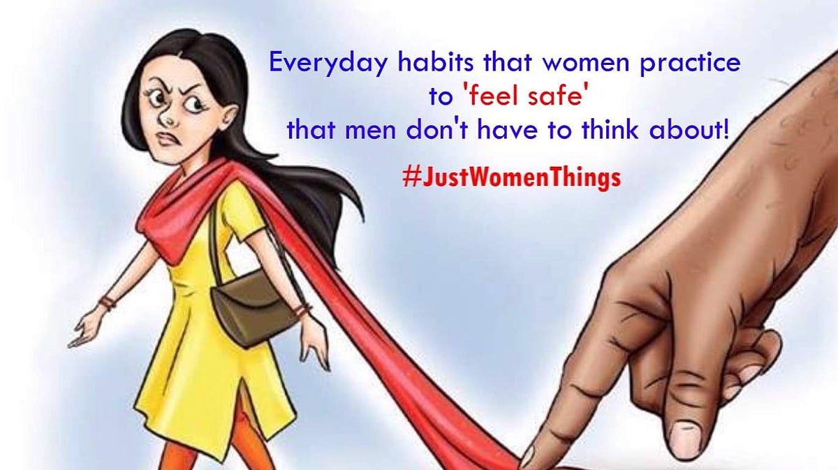 What women and men think about women safety in India?