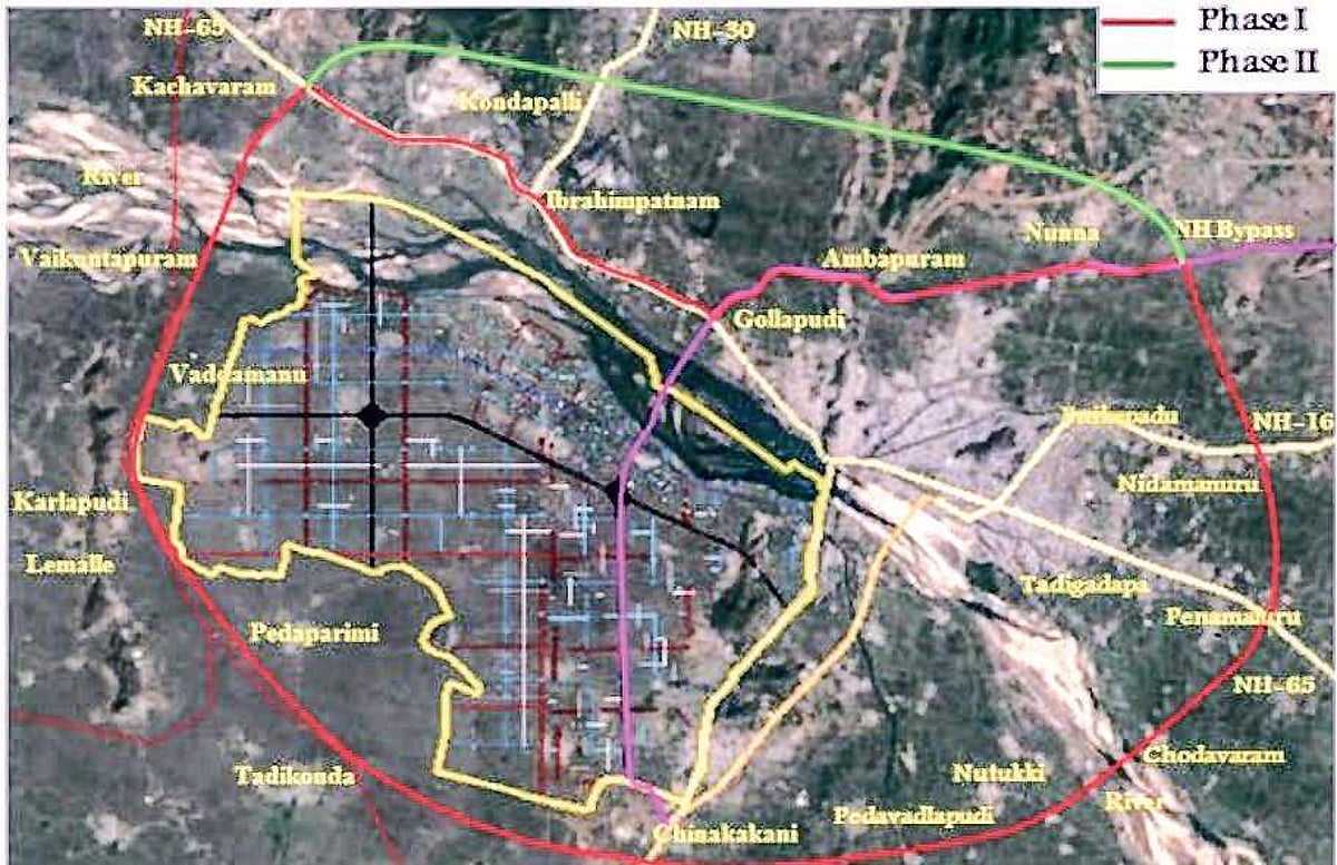 Apcrda Map.pdf APCRDA finalises Inner Ring Road alignment