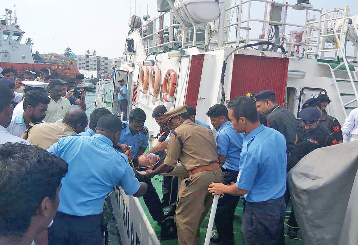 Maersk Honam Container ship fire: Three charred bodies found on board