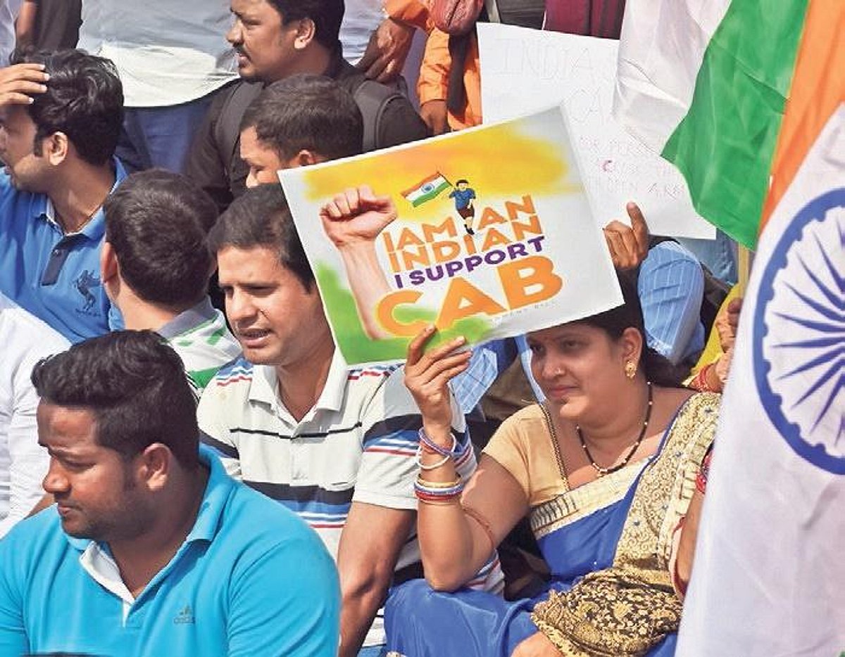 ABVP takes out pro-CAA rally in Bhubaneswar