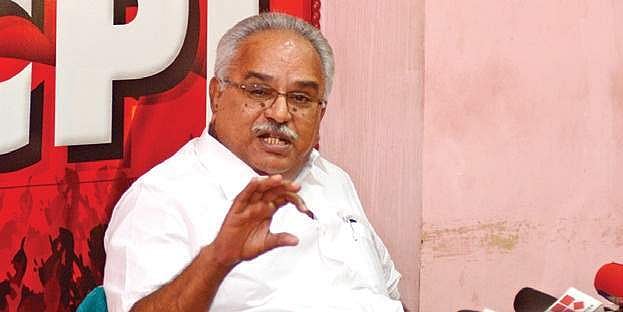Kanam Rajendran denies endorsing police action during protest march