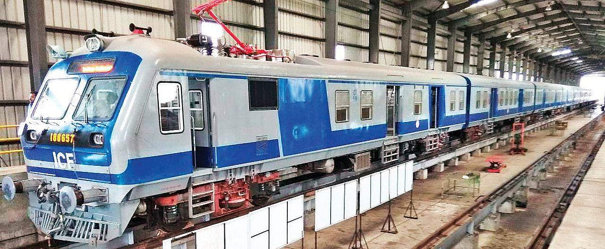 In a first, three-phase MEMU rake to begin operations from Tuesday