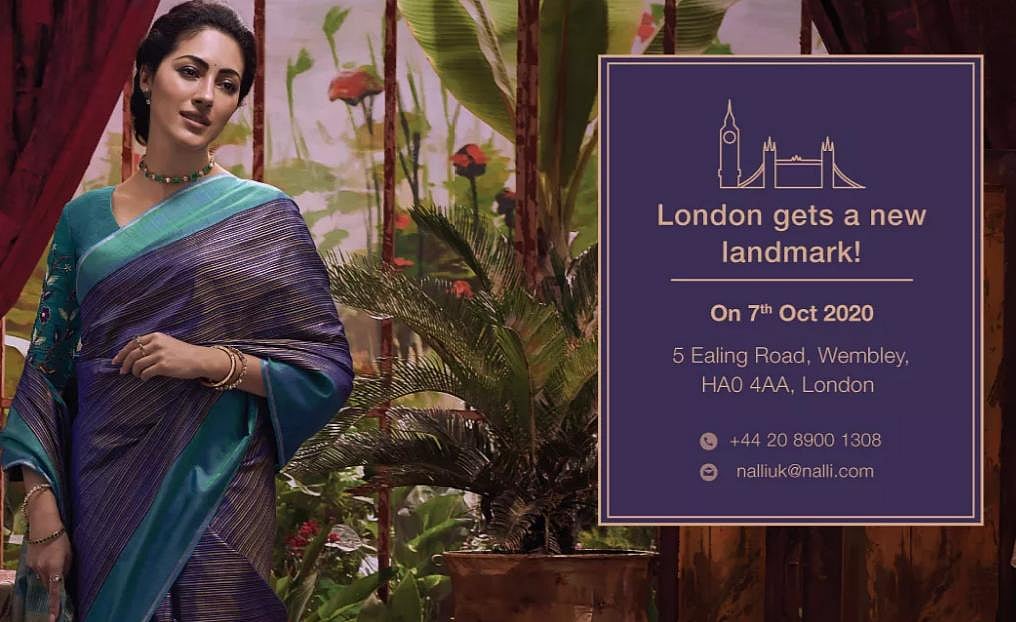 Nalli Silks opens first UK store with 300,000pound investment