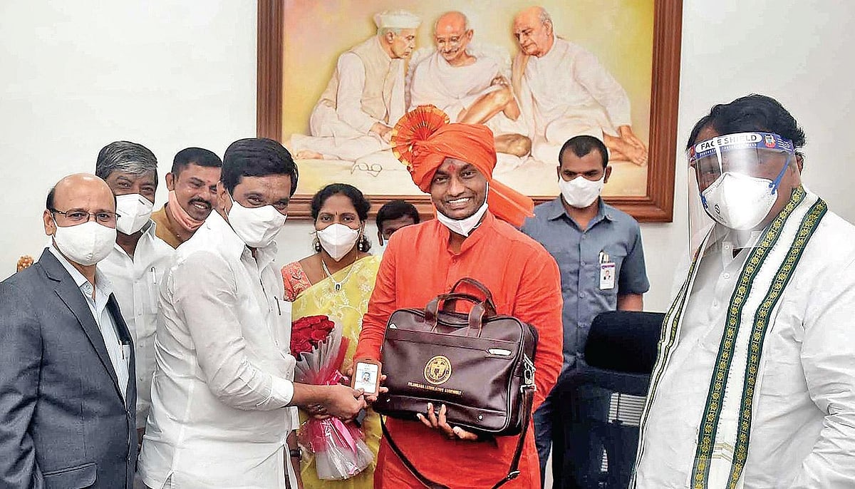 Raghunandan takes oath as MLA
