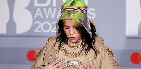 Billie Eilish breaks down at 2020 BRIT Awards Billie Eilish breaks down at 2020 BRIT Awards