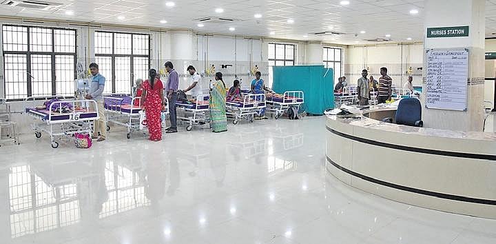 Medical college hospital at Omandurar estate fully functional