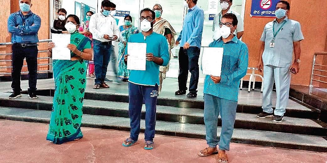One more discharges from hospital in Vizag; total active COVID19 cases