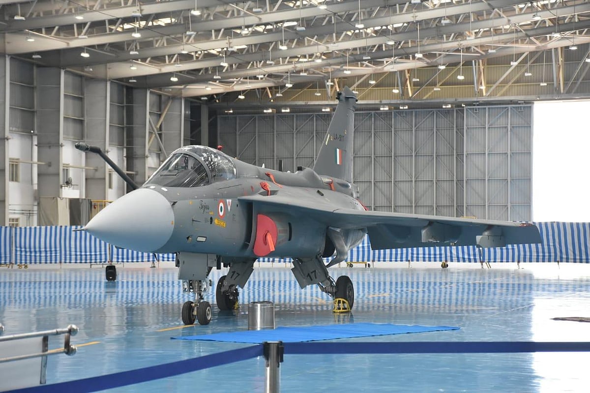 Second squadron of Tejas fighter jets inducted into Indian Air Force at ...