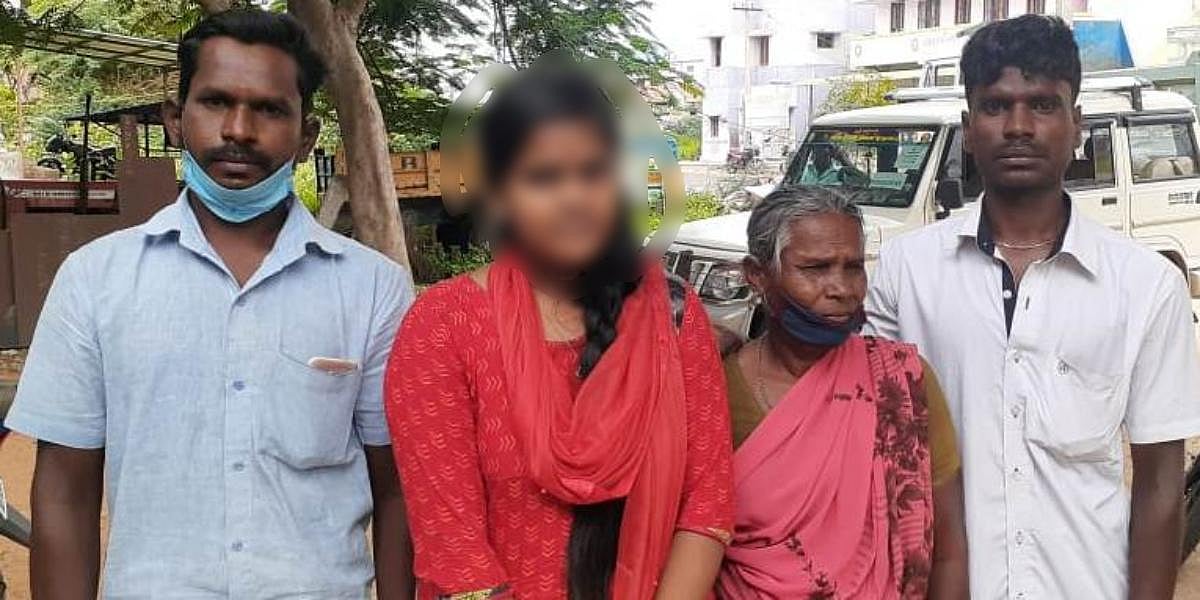 Teen girl has emotional reunion with birth parents at Pudukkottai's ...